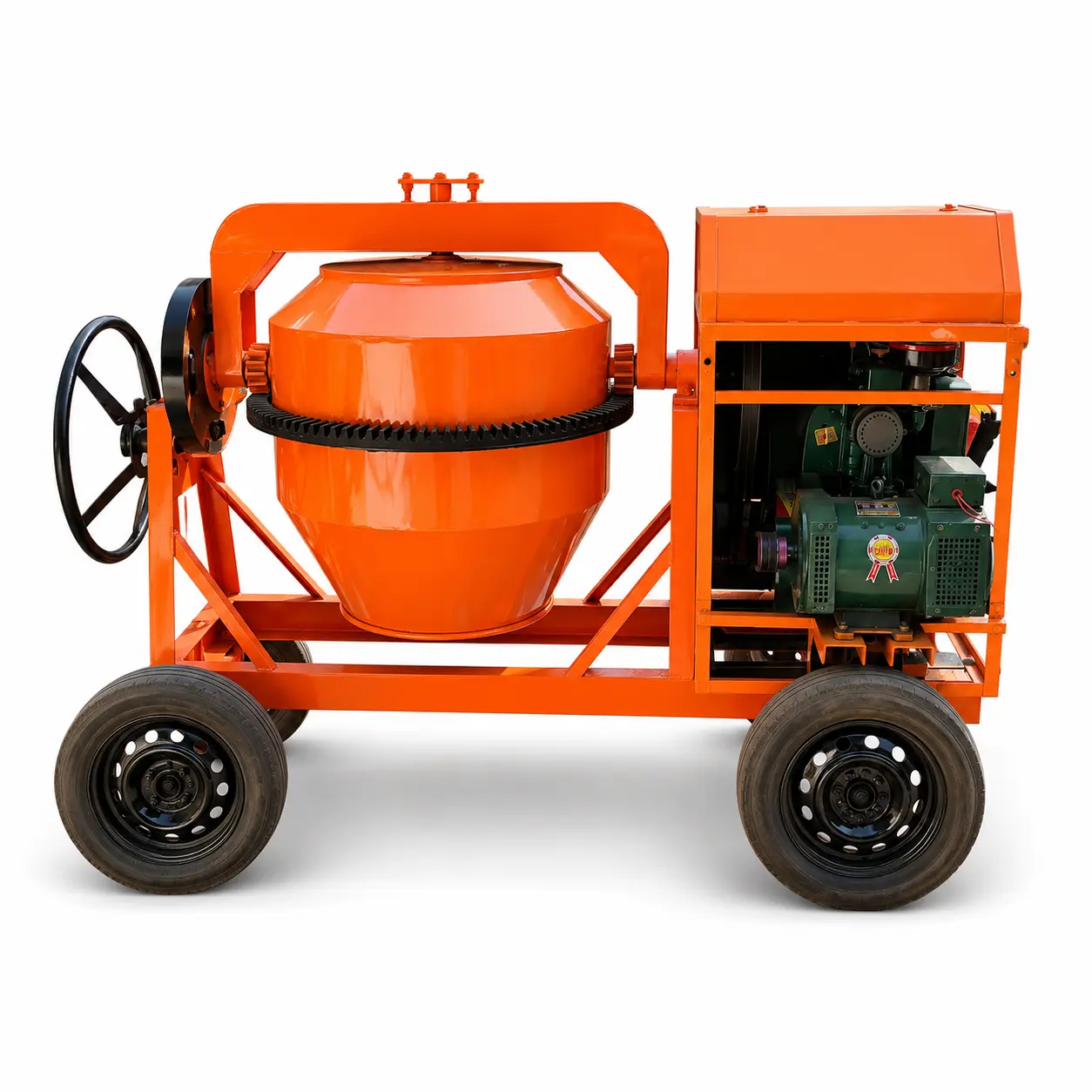 Concrete Mixer with Alternator